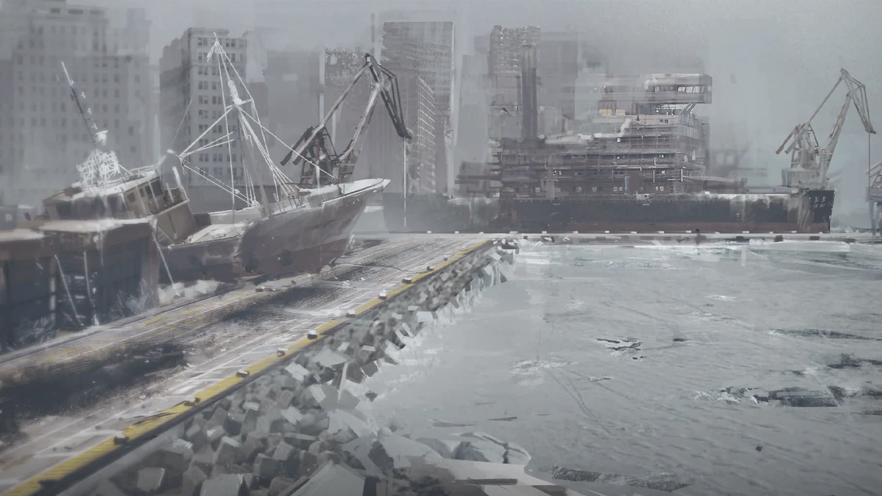 New Murmansk' Coastal Port